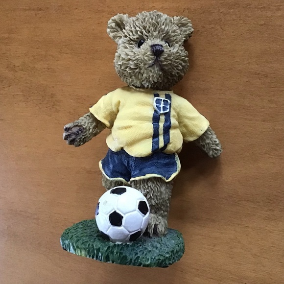 Vintage Other - Vintage Soccer Teddy Bear Collectible